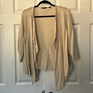 Jeanne Pierre Cream Cardigan